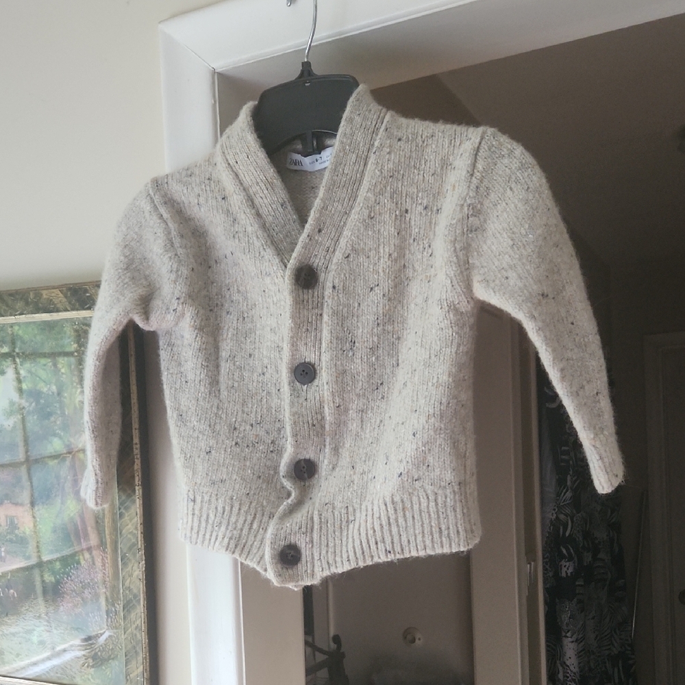 i13 Zara Kids Cardigan  Wool blend Sz 6~7
